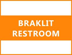 Braklit restroom